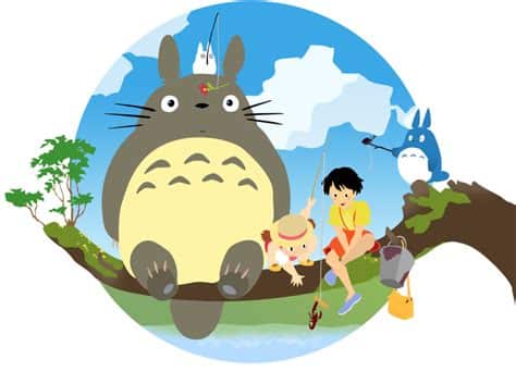 Los Personajes Principales de Mi Vecino Totoro