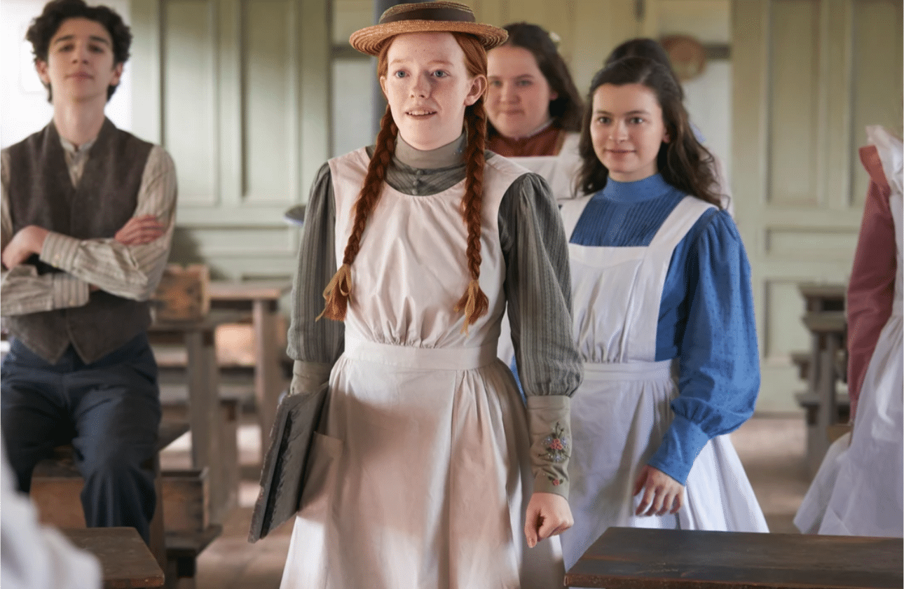 El Crecimiento de los Personajes Principales en “Anne with an E”