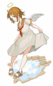 Haibane Renmei dibujo