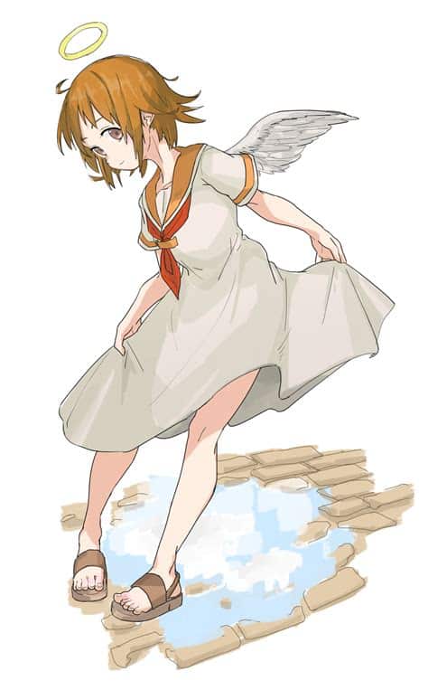 Haibane Renmei dibujo