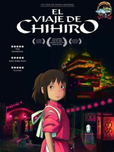 El Viaje de Chihiro dibujo